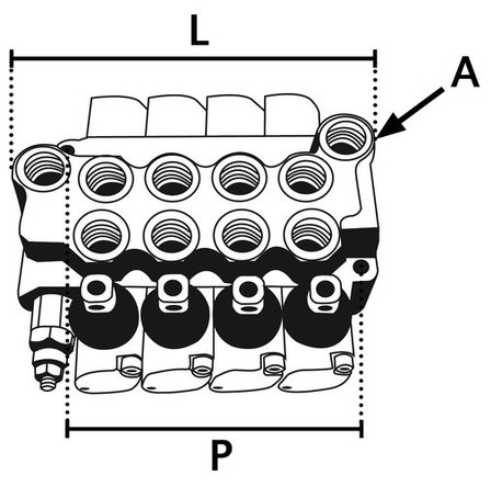 HYD.VENTT.3/8"2-KARA 2-TOIM.